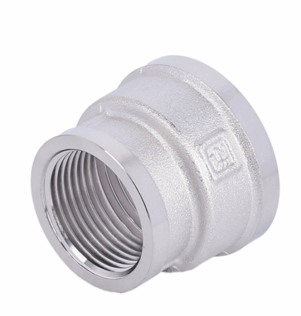 Муфта переходная никелированная 1/2 г *3/8 г (ZEISSLER) TIM (10/250) 1