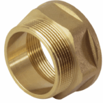 Переходник латунный 1/4" ш*3/8" г TIM (10/450)
