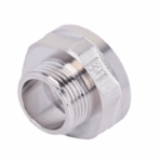 Переходник никелированный 1/2 г*3/8 ш (ZEISSLER) TIM (10/310)