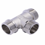 Тройник никелированный 1ш*1ш*1ш (ZEISSLER) TIM (5/30)