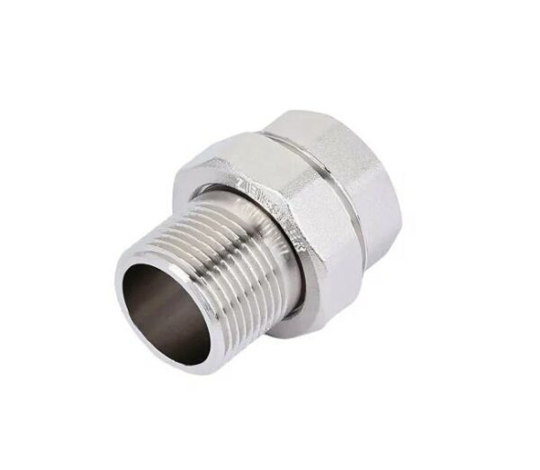 Муфта американка для прямого соединения никелированная 3/4"г/ш (ZEISSLER) TIM (10/70 шт.) 1