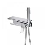 Смеситель MIXXUS PREMIUM BOLERO 069 с гигиен. душем и держателем туалетной бумаги (10 шт/ящ)