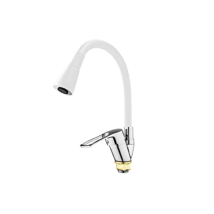 Смеситель кухня MIXXUS DANY 011 (NUT) REFL.WHITE (без подводки) (12 шт/ящ) 1 Смеситель кухня MIXXUS DANY 011 (NUT) REFL.WHITE (без подводки) (12 шт/ящ) 1