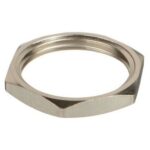 Контргайка без бортики НИКЕЛЬ 1/2 г (ZEISSLER) TIM (10/800)