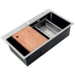ZERIX ZH8045-SET-05 NANO-SILVER (3.0/0.8) Мойка из нерж. стали КОМПЛЕКТ (нержавейка) (1 шт/ящ)