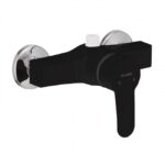 Смеситель для душа PLAMIX MARIO-003 SET BLACK (со шлангом, лейкой и кронштейном) (30 шт/ящ)