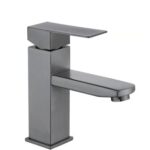 Смеситель умывальник MIXXUS KUB-001 GRAPHITE из нерж. стали SUS304 (цв. графит) (10 шт/ящ)