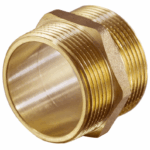 Нипель латунный 3/8" нар/нар TIM (10/500)