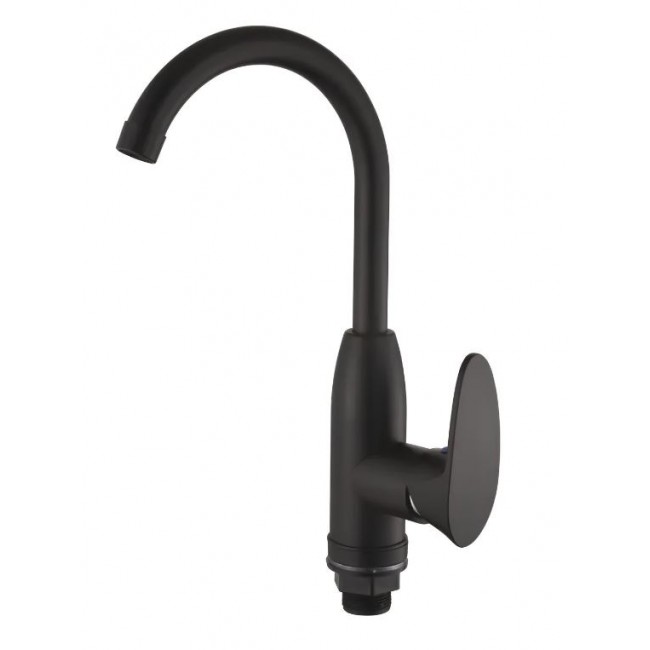 Смеситель кухня PLAMIX CEZAR-011-B SET MATTE BLACK (с подводкой) (20 шт/ящ) 1 Смеситель кухня PLAMIX CEZAR-011-B SET MATTE BLACK (с подводкой) (20 шт/ящ) 1