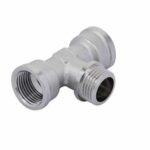 Тройник никелированный 3/4г*3/4ш*3/4г (ZEISSLER) TIM (5/40)