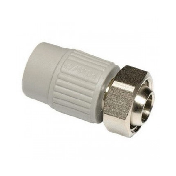 KOER PPR Муфта с евроконусом и накидной гайкой 20x3/4 (K0240.PRO) (210 шт/ящ) 1