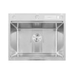 MIXXUS MH6050-SK NANO-SILVER (3.0/0.8) Мойка из н.ст.С СТУП.для суш.с подст.под ножи(нерж.)(1 шт/ящ)