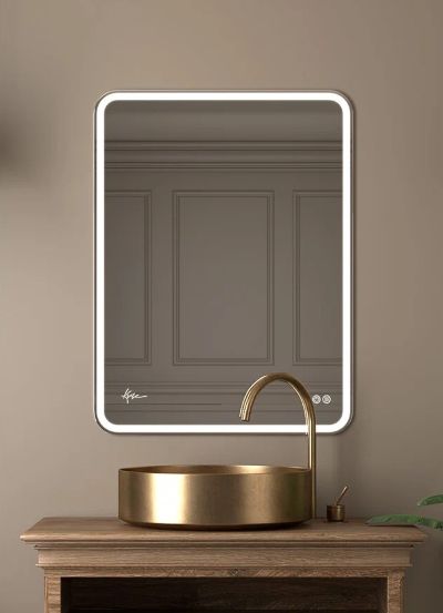 Зеркало "Milan" 600*800 сенсорный выключатель (влагостойкое)+подогрев 1