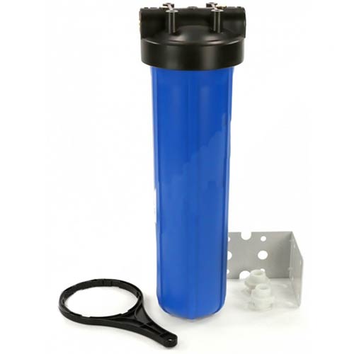 Корпус 20BB ХВС 1" синий, ключ и скоба. Кит. MY-H20BB (ВВ 20) 1