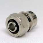 Фитинг обжимной с переходом на наружную резьбу 16*1/2 ш TIM (10/160 шт.)