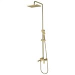 Душевая колонна со смесителем MIXXUS PREMIUM DALI 009-J BRUSHED GOLD (цвет мат. золото) (4 шт/ящ)