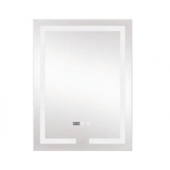 MIXXUS HARD MR06-60x80 Зеркало (часы, LED-подсветка, антизапотевание) (5 шт/ящ) 1
