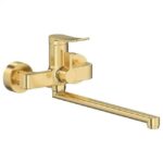 Смеситель для ванны MIXXUS PREMIUM DALI 006 (EURO) BRUSHED GOLD (цвет мат. золото) (10 шт/ящ)