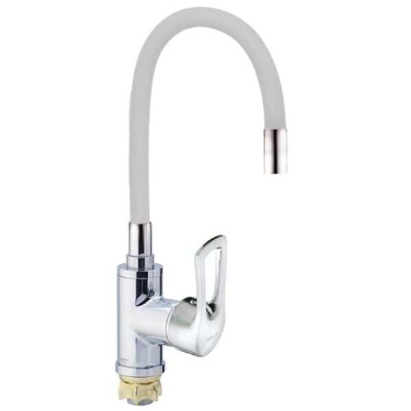 Смеситель кухня ZERIX SAR 181 REFLECTOR WHITE (10 шт/ящ) 1