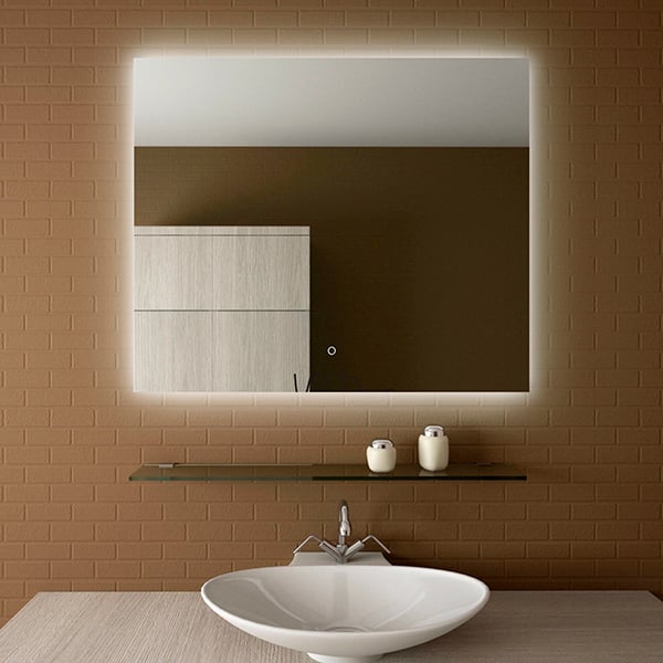 Glassy 80*80 зеркало c подсветкой 1