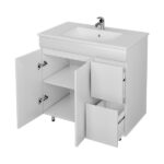 (N4) Next 80 тумба напольная, (2 дв. 2 ящ., раковина More 80) 5