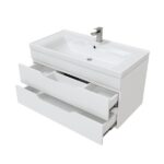 (SD5) Soho Quadro 100/2 тумба подвес. с доводчиком (раковина Deep100) 3