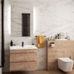 (N3) Karelia 70 тумба подвесная (2 ящика, раковина Simple 70/Next 70) 2