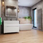 (F2) Flat 80/2 тумба напольная (раковина Line 80) 3