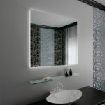 Glassy 120*80 зеркало c подсветкой
