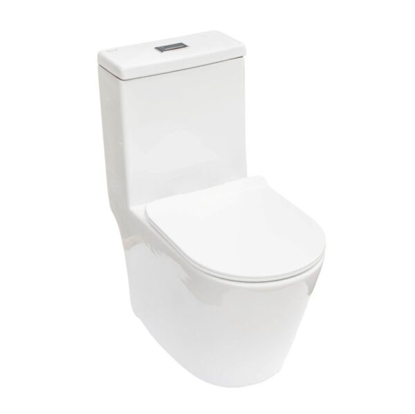 SOLO унитаз-моноблок с крышкой Soft-close БЕЗОБОДКОВЫЙ 1