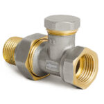 KOER KR.904 Вентиль радиаторный - 1/2x1/2 прямой (40 шт/ящ)