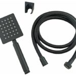 Набор MIXXUS SHOWER SET-02.SUS (шланг, лейка, кронштейн) из нерж.ст. SUS304 (УП.БЛИСТЕР) (черн) (60)