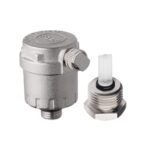 KOER KR.1246 - 1/2" Воздухоотводчик автоматический прямой с обратным клапаном (48 шт/ящ)