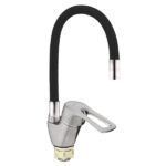 Смеситель кухня ZERIX YUB 181 REFLECTOR BLACK (10 шт/ящ)