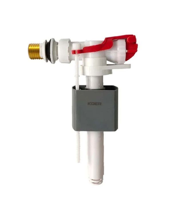 KOER KT-0105-1/2" Арматура НАПОЛНИТЕЛЬНАЯ с БОКОВЫМ подключ. и латун. резьбой 1/2" (30 шт/ящ) 1