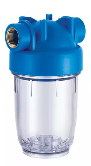Корпус фильтра прозрачный 5 SL, резьба 1/2, комп: ключ, кронштейн FHPR-5SL12 1