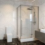 Душевое ограждение без поддона VOG Gray 90*120