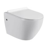 PANDORA 2 унитаз подвесной с крышкой Soft-close БЕЗОБОДКОВЫЙ 1