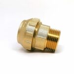 TIM Муфта с наружной резьбой для труб ПНД S32*1M (5/45 шт.)