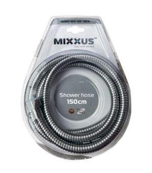 Шланг MIXXUS HFS-01.SUS-150cm для душа из нерж. стали SUS304 (УПАКОВКА БЛИСТЕР) (50 шт/ящ) 1