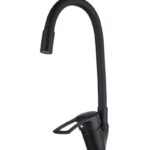Смеситель кухня MIXXUS FANY 011 (NUT) BLACK REFL.BLACK (без подводки) (12 шт/ящ)