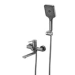 Смеситель для ванны MIXXUS LORD 009 (EURO) GRAPHITE (Цвет графит) (10 шт/ящ)