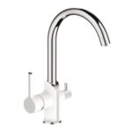 Смеситель кухня MIXXUS PREMIUM EDEM 021 (WHITE) (10 шт/ящ)