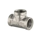 Тройник 1/2"х1/2"х1/2" г/г/г, из нержавеющей стали марки SUS 304