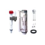 KOER KT-0302-1/2" Компл.арматуры: СПУСК. 2-х кноп.+НАПОЛН.с НИЖН.подкл.,пласт.резьб.1/2" (15 шт/ящ)