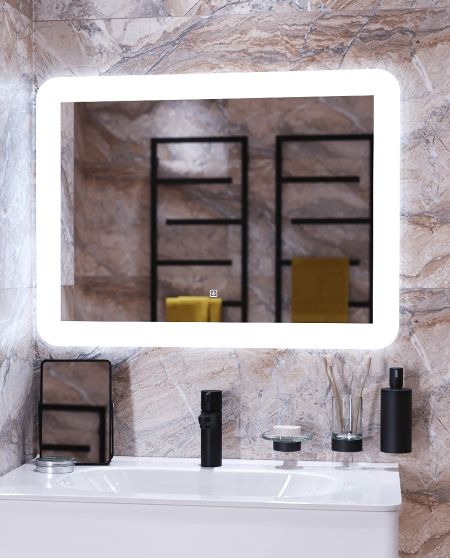 Smart 80*60 зеркало c подсветкой 1