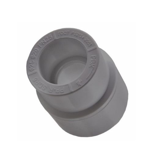 Муфта ПП переходная D40-20 GRAY (10/50) 1