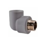 Угольник комбинир. ПП D25-1/2"НР GRAY (14/70)