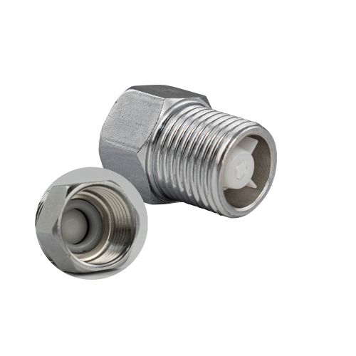 МАК Обратный клапан 1/2 ", из нержавеющей стали, цвет ХРОМ 1