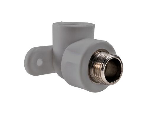 Угольник комбинир. с крепл. ПП D20-1/2"НР GRAY (12/60) 1 Угольник комбинир. с крепл. ПП D20-1/2"НР GRAY (12/60) 1